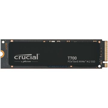 Crucial T700 - SSD - encriptado - 1 TB - interna - PCI Express 5.0 (NVMe) - TCG Opal Encryption 2.01