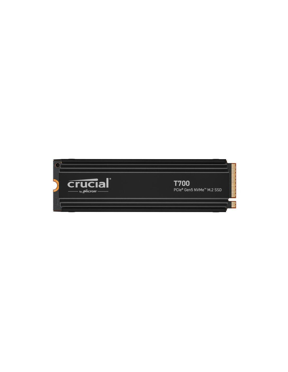 Crucial T700 - SSD - encriptado - 1 TB - interna - PCI Express 5.0 (NVMe) - TCG Opal Encryption 2.01