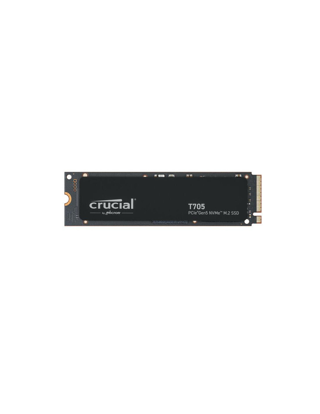 Crucial T705 - SSD - encriptado - 1 TB - interna - M.2 2280 - PCI Express 5.0 (NVMe) - TCG Opal Encryption 2.01