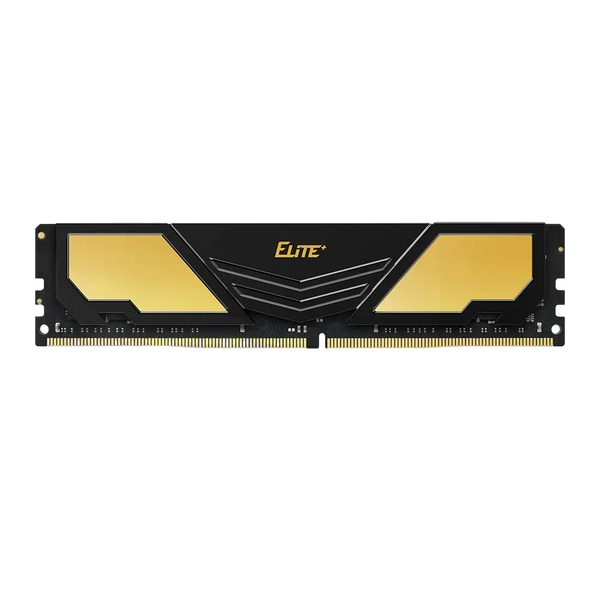 DDR4 TEAMGROUP ELITE HEATSINK 16GB 3200 PRETO / DOURADO