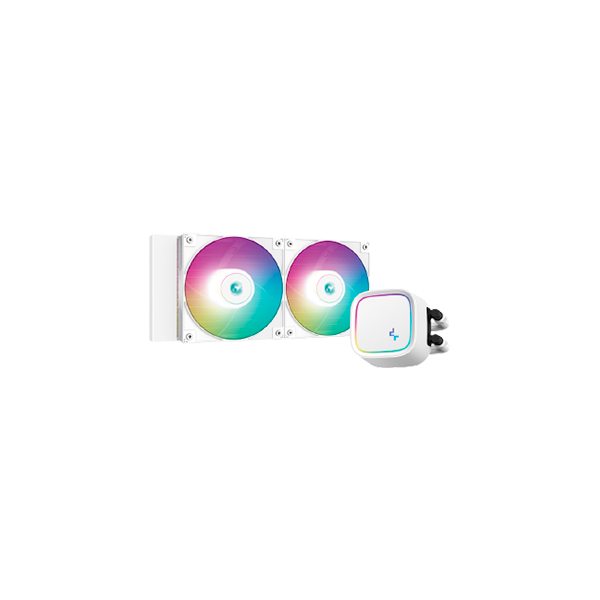 DeepCool LE520 White 240 ARGB – Refrigeración Líquida