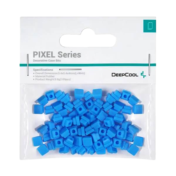 DeepCool PIXEL – Bits per personalizzare la griglia frontale dei Case DeepCool, colore PANTONE Blu 299 U