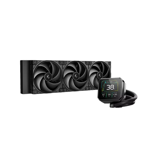 Deepcool Spartacus 360 ARGB | Refrigeración Líquida AIO 360mm LCD 3.4″