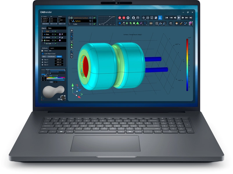 DELL Pro Max 18 Plus CU7 265HX/32GB/1TBSSD/RTX PRO 2000/W11