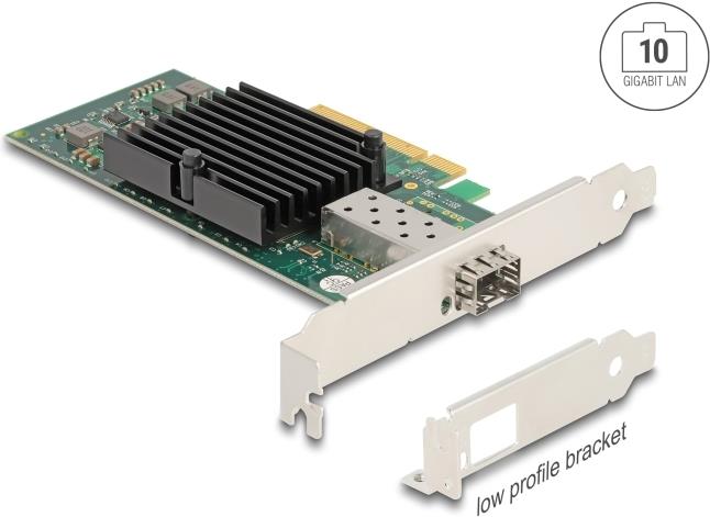 DeLock Carte réseau PCI Express avec SFP+ 10 Gigabits