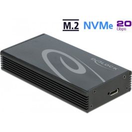 DeLOCK Externe behuizing voor M.2 NVMe SSD (USB 3.2 Gen 2x2)