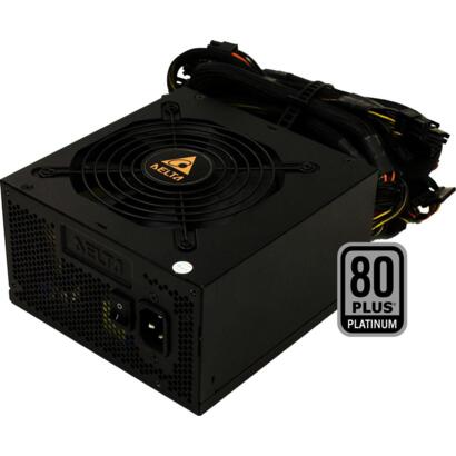 Delta 750 Watt 80+ Platinum voeding zwart (Non-Modular)