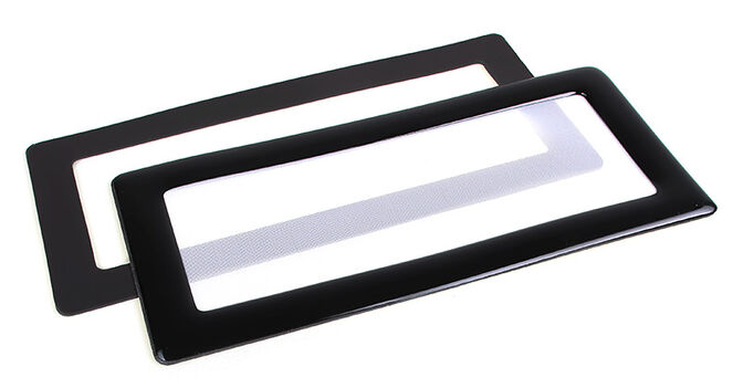 DEMCiflex Dust Filter 2x40mm - Nero/Bianco