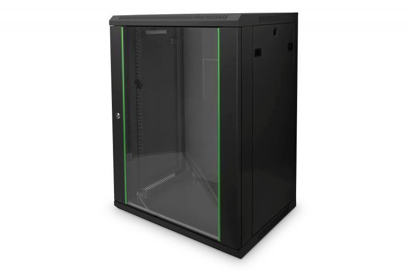 DIGITUS BASTIDOR MURAL DYNAMIC 19" 16U 816X600X450 PRETO