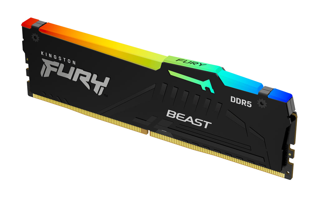 16GB 6400 DDR5 DIMM FURY Beast RGB XMP