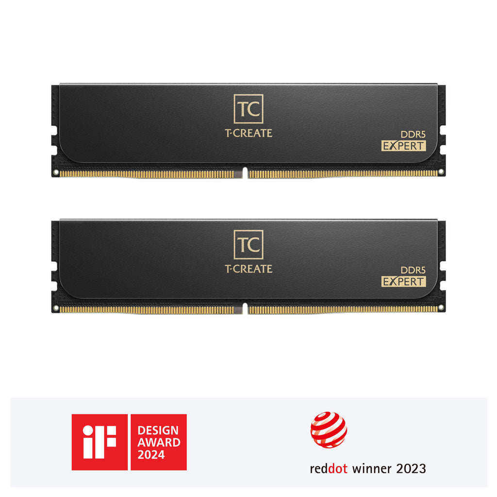 Dimm Team Group T-CREATE EXPERT 32GB (2x16GB) DDR5 6000Mhz CL30 Branco