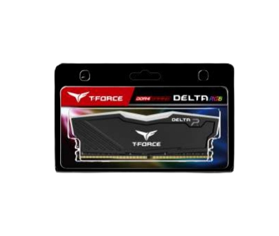 Dimm Team Group T-Force DELTA RGB 16GB DDR4 3200Ghz CL16 Preto TF3D416G3200HC16F01