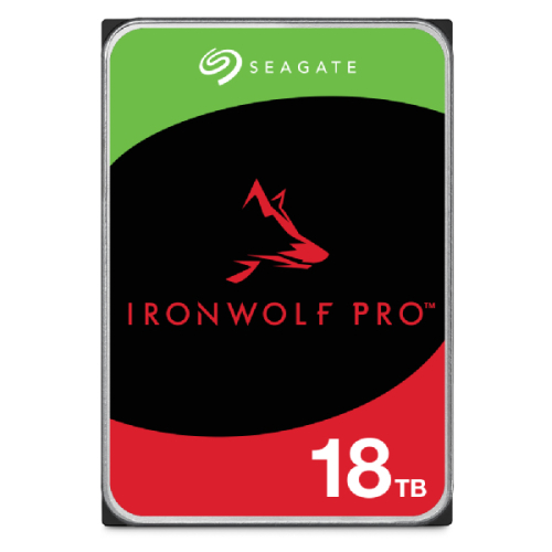 Disco Rígido 3,5" IronWolf Pro 18TB 7200RPM 256MB - SEAGATE