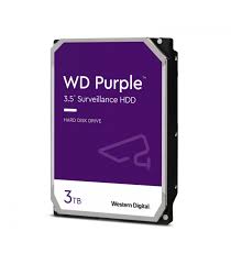 Disco 3.5 3TB WD Purple 256Mb SATA 6Gb/s 54rp Surveillance