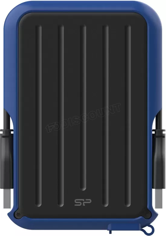 Disco externo 2.5 2TB SP Armor A66 USB 3.2 Type A, IPX4,Shockproof, Azul