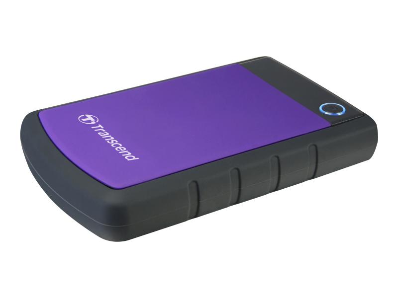 Disco externo 2.5 4TB TRANSCEND StoreJet 25H3 USB 3.0 c/prot.choques,  backup autom.