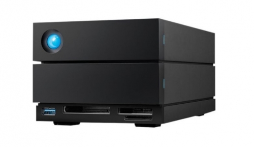 Disco Externo LaCie 2big Dock STLG48000400 48 TB 2 baias (SATA-600) HDD 24 TB x 2 Thunderbolt 4, USB 3.2 Gen 2