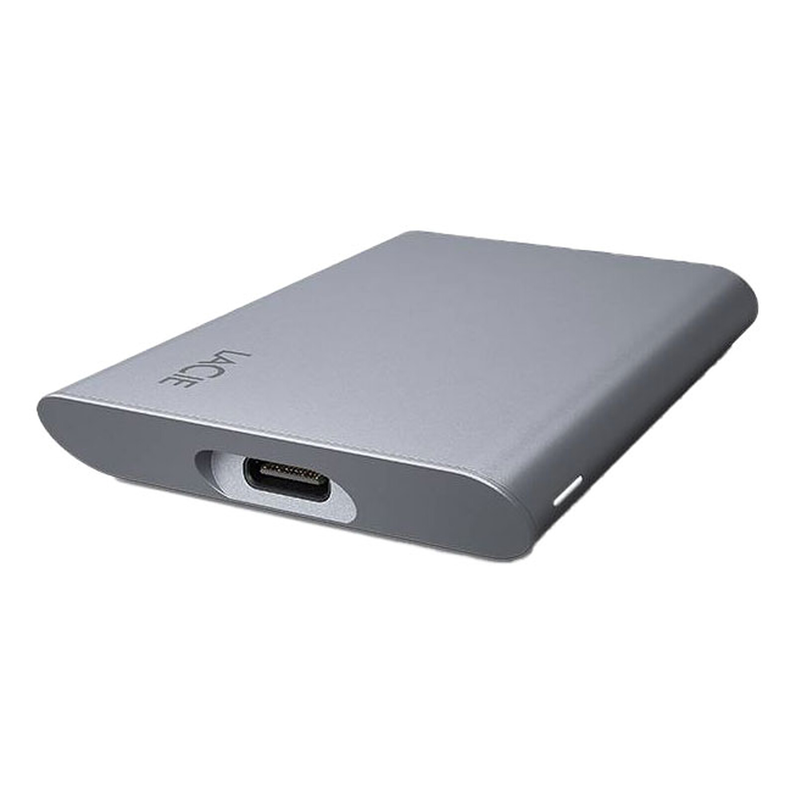Disco externo LaCie Mobile Secure STKH2000800 SSD High Performance encriptado 2 TB USB 3.2 Gen 2 (USB C 256-bits AES cinzento espaço