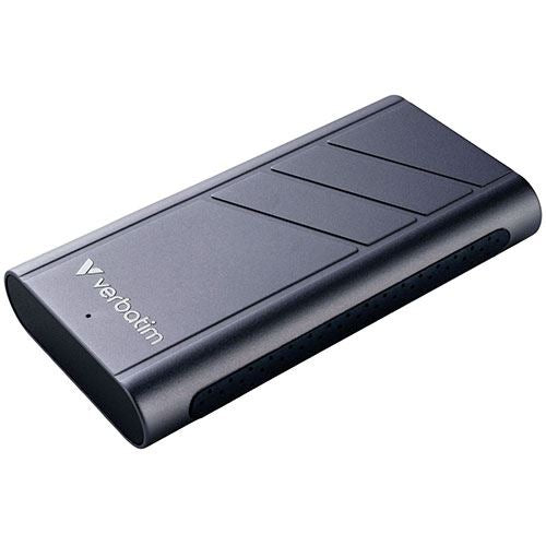 Verbatim Pocket SSD - 2TB - USB 3.2 Gen 2 - Black/Orange