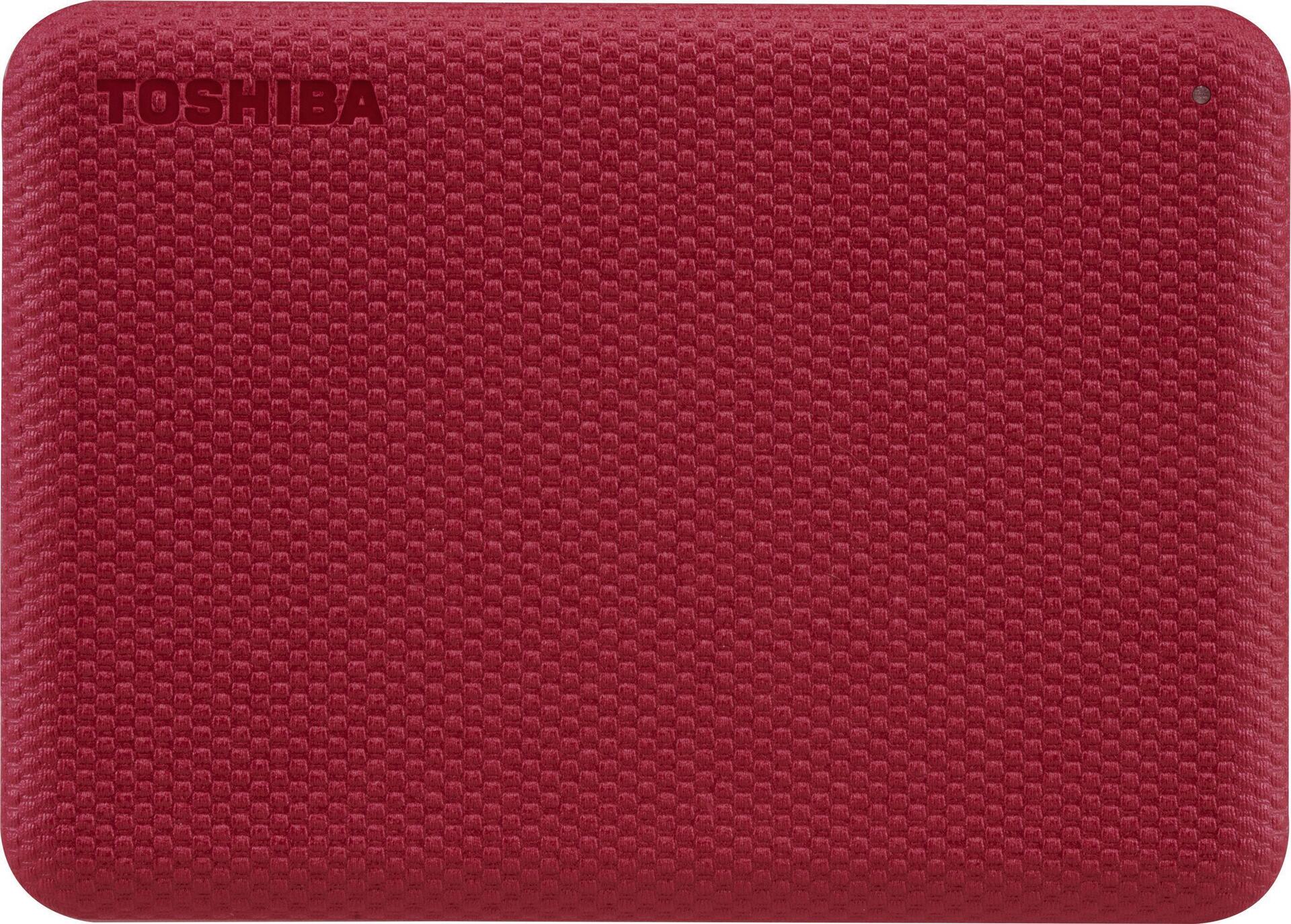 Disco Externo Toshiba 2.5" 1TB CANVIO ADVANCE Red