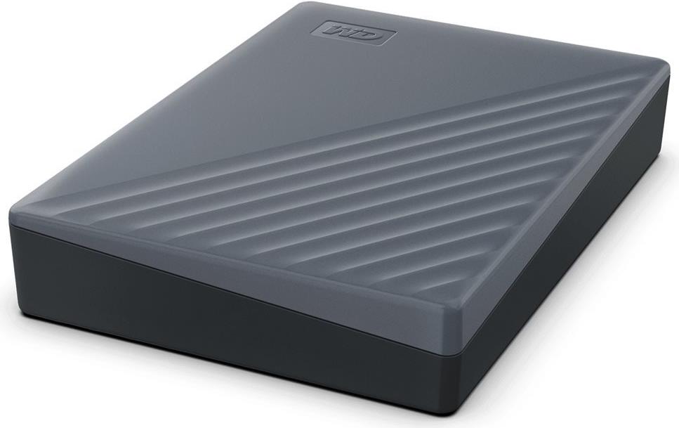 Disco Externo Western Digital My Passport 2.5" com USB-C - 6TB - Cinze