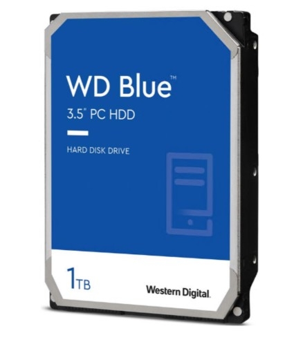 Disco HDD 1 TB 3.5" SATA 5400 rpm buffer: 64 MB WD Blue WD10EARZ