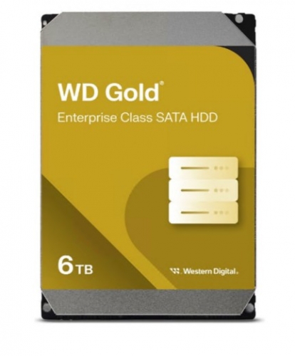 Disco HDD 6 TB WD Gold WD6004FRYZ 3.5" SATA 6Gb/s 7200 rpm buffer: 256 MB