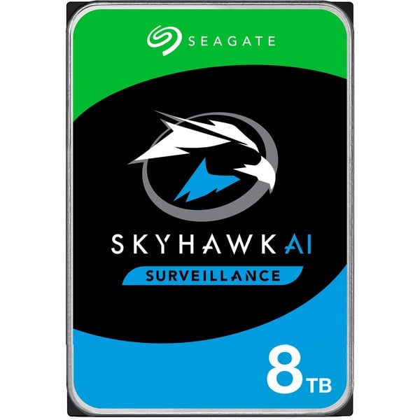 SEAGATE Surveillance AI Skyhawk 8TB HDD SATA 6Gb/s 256MB cache 8.9cm 3.5inch