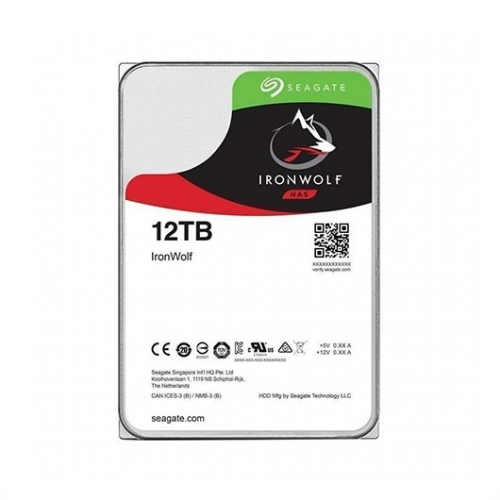 Disco HDD Seagate IronWolf 12TB 256Mb SATA 6Gb/s 72rp, ST12000VN0008