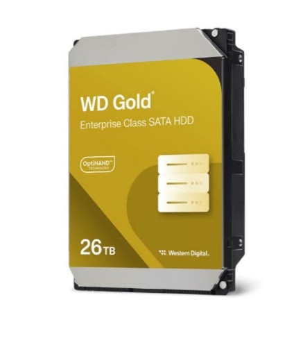 Disco HDD WD Gold WD261KRYZ Enterprise 26 TB 3.5" SATA 6Gb/s 7200 rpm buffer: 512 MB