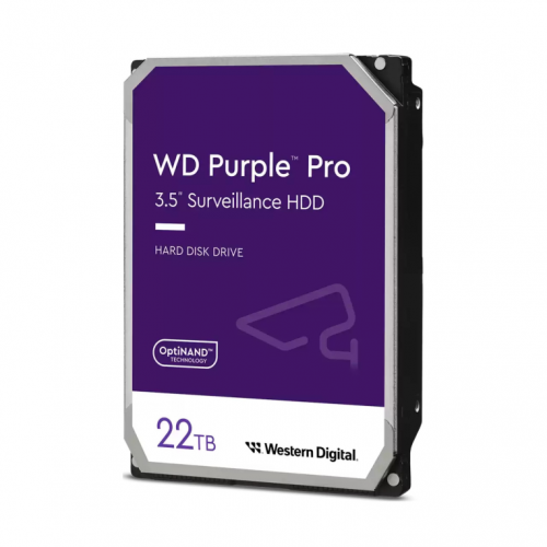 DISCO HDD WD WD221PURP 3.5" 22TB 512MB 7200RPM SATA SMART VIDEO PURPLE PRO