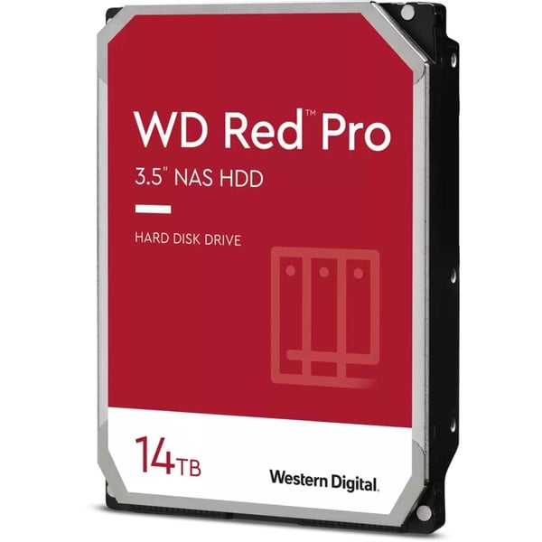 Disco  Interno HDD 3.5 14TB WD Red Pro 512Mb SATA 6Gb/s 7200rpm WD142KFGX