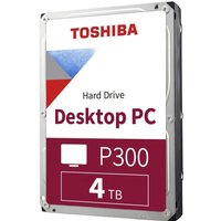 Disco Interno Toshiba 3.5" 4TB Upgrade P300 5400RPM 128MB Bulk