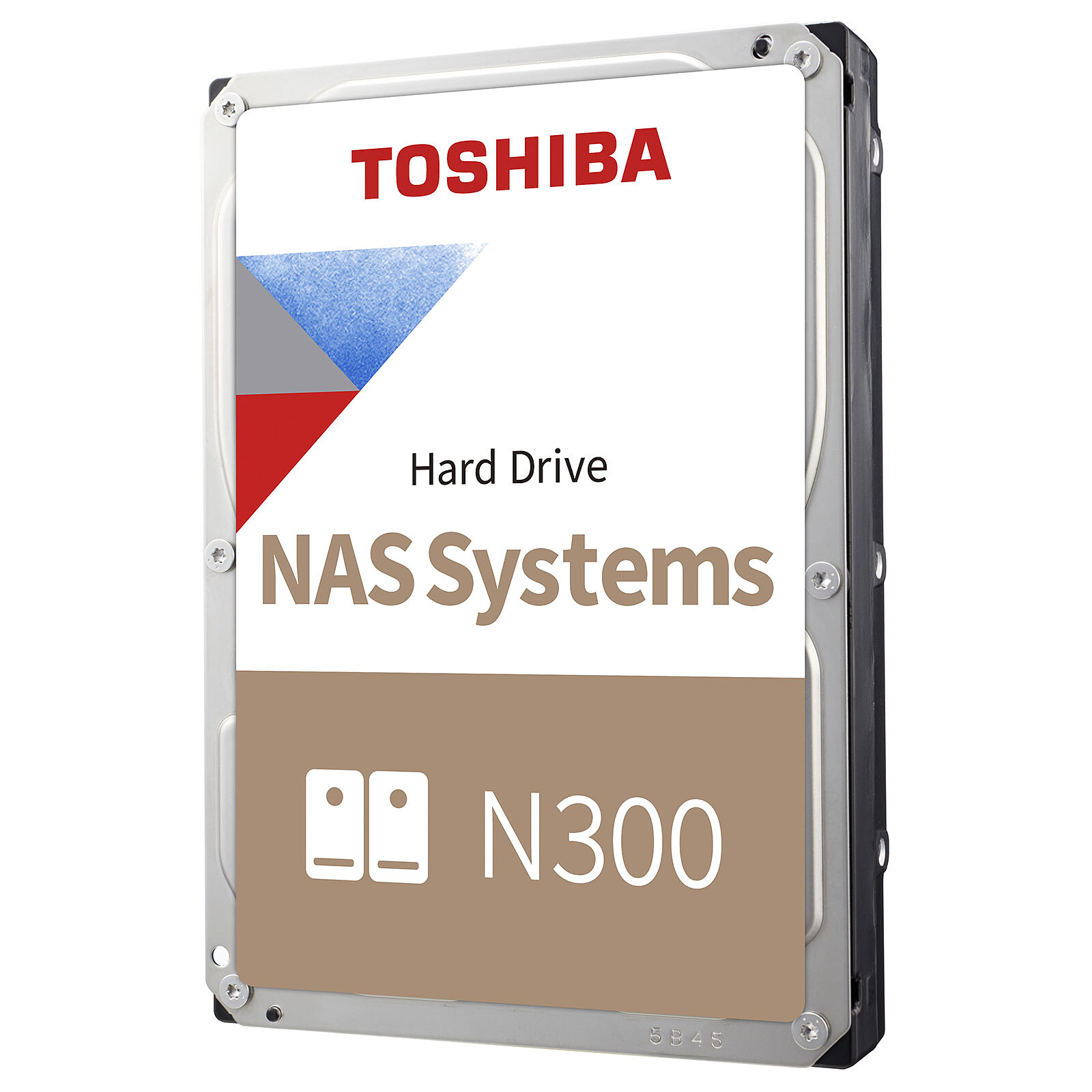 Disco Interno Toshiba HDD 3.5" 16TB NAS N300 7200RPM 512MB Bulk