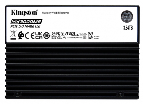 DISCO KINGSTON SSD 3.84TB DC3000ME U.2 PCIE 5.0 NVME TCG OPAL ENTERPRISE SEDC3000ME/3T8