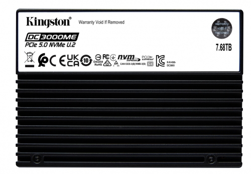 DISCO KINGSTON SSD 7.68TB DC3000ME U.2 PCIE 5.0 NVME TCG OPAL ENTERPRISE SEDC3000ME/7T6