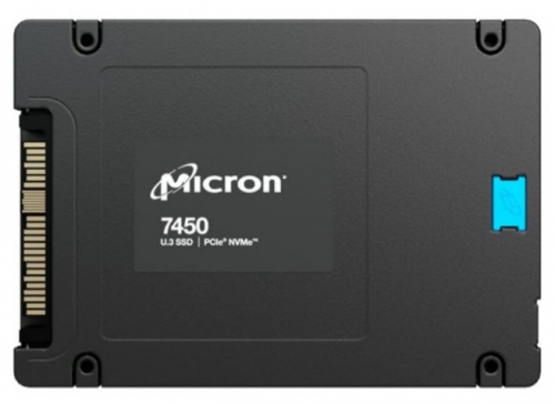 Micron 7450 PRO - SSD - 15.36 TB - interna - 2.5" - U.3 PCIe 4.0 (NVMe)