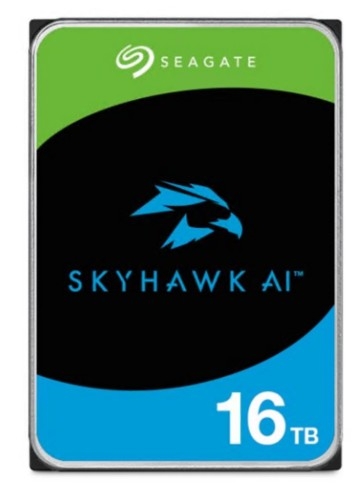 Disco rígido 16 TB 3.5" SATA 6Gb/s buffer: 512 MB Seagate SkyHawk AI ST16000VE005