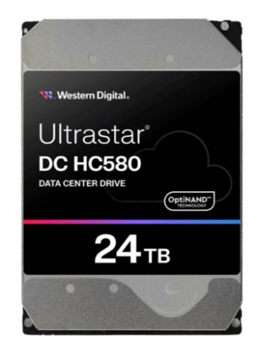 Disco Rígido 3.5" Ultrastar DC HC580 Data Center 24TB 7200RPM 512MB SATA - WESTERN DIGITAL