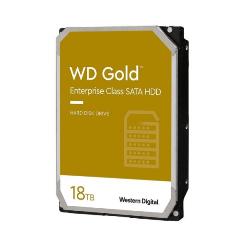 Disco Rígido WD HDD 3.5" 18TB SATA 512MB ENTERPRISE GOLD