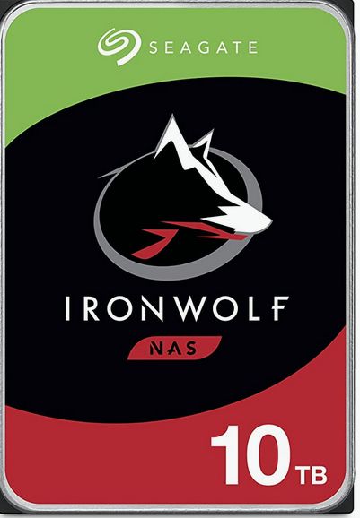 Disco Rígido 3.5" IronWolf 10TB 7200RPM 256MB SATA III - SEAGATE