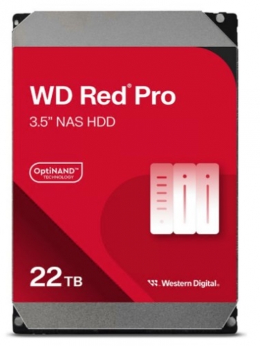 Disco Rígido 3.5"Western Digital WD Red Pro 12TB 7200RPM 512MB Cache 267MB/s SATA 6Gb/s