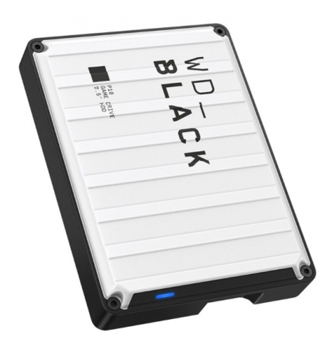 Disco rígido 6 TB externo USB 3.2 Gen 1 branco WD BLACK P10 Game Drive WDBPSZ0060BWT