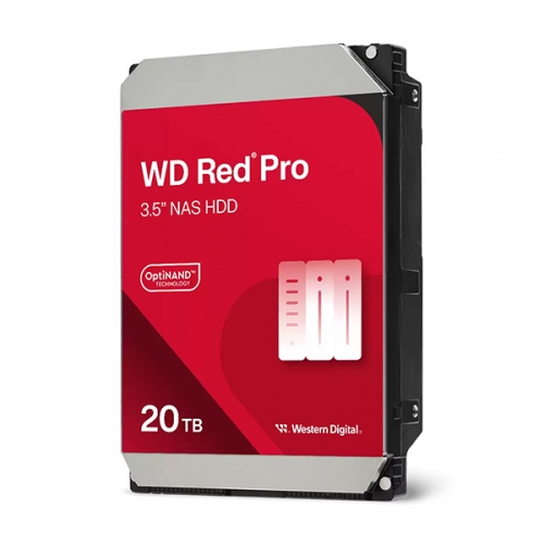 Disco Rígido NAS 3.5" Red Pro 20TB 7200RPM 512MB SATA - WESTERN DIGITAL