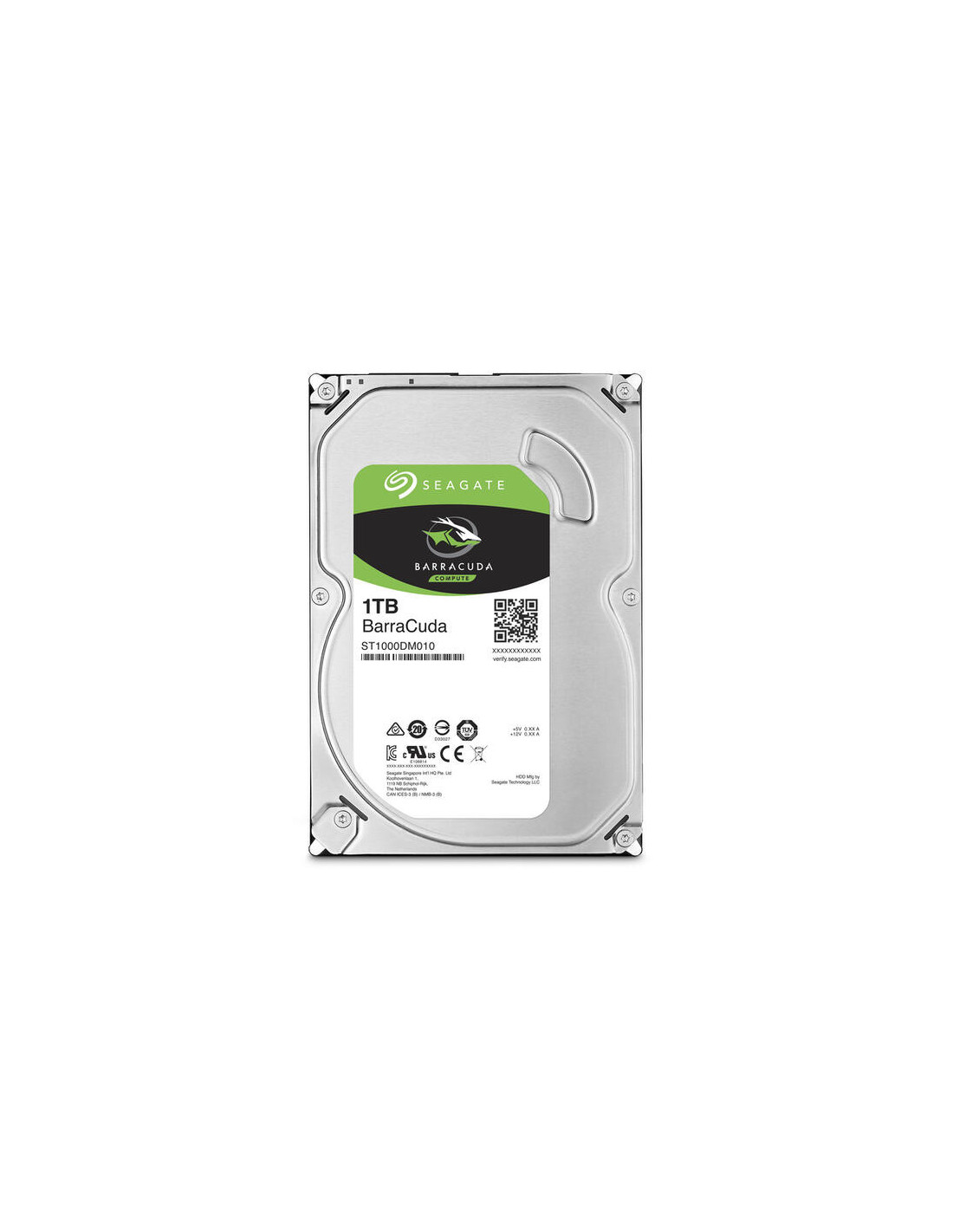 Disco Rígido Seagate Barracuda 1TB 7200RPM 64MB Cache SATA III 3.5"