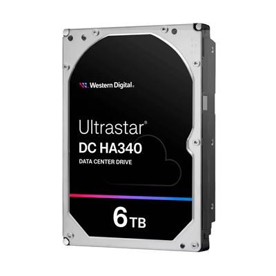 Disco rígido WD Ultrastar DC HA340 WUS721206BLE6L4 - Data Center - 6 TB - interna - 3.5" - SATA 6Gb/s - 7200 rpm - buffer: 256 MB