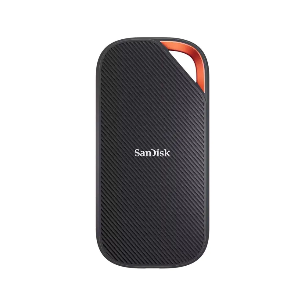 Disco SanDisk Extreme PRO SSD 2TB externo USB4 (USB C conector), SDSSDE82-2T00-G25