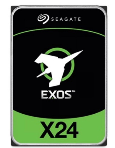 Disco Seagate Exos X24 ST12000NM007H Enterprise 12TB 3.5" SAS 12Gb/s 7200 rpm buffer: 512 MB