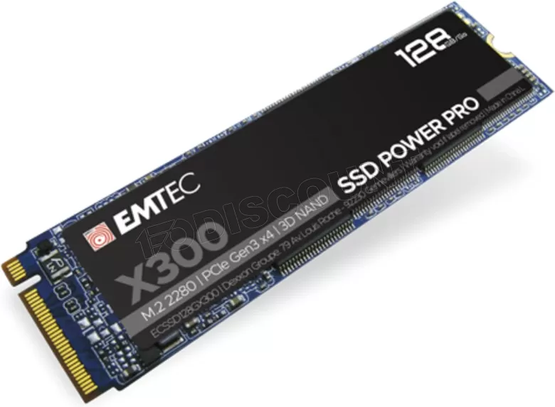 Disco SSD 128GB X300 M.2 PCI Express 3.0 3D NAND NVMe - EMTEC