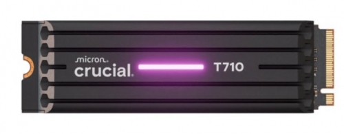 Disco SSD Crucial T710 SSD encriptado 1 TB M.2 2280 PCI Express 5.0 (NVMe) TCG Opal Encryption 2.01 dissipador de calor integrado , CT1000T710SSD5